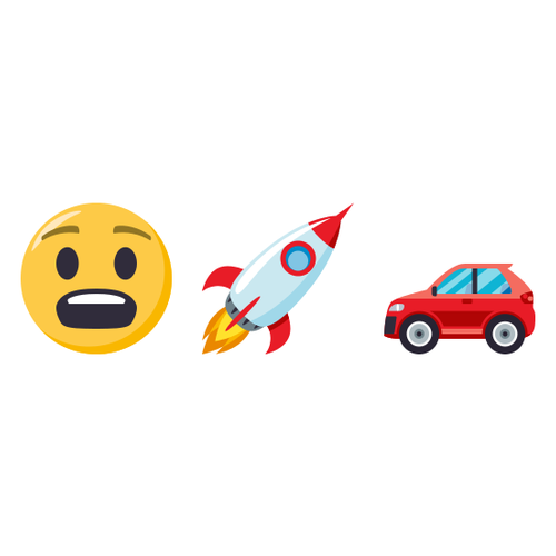 😧🚀🚗 Emoji Domain EmojiOne rendering